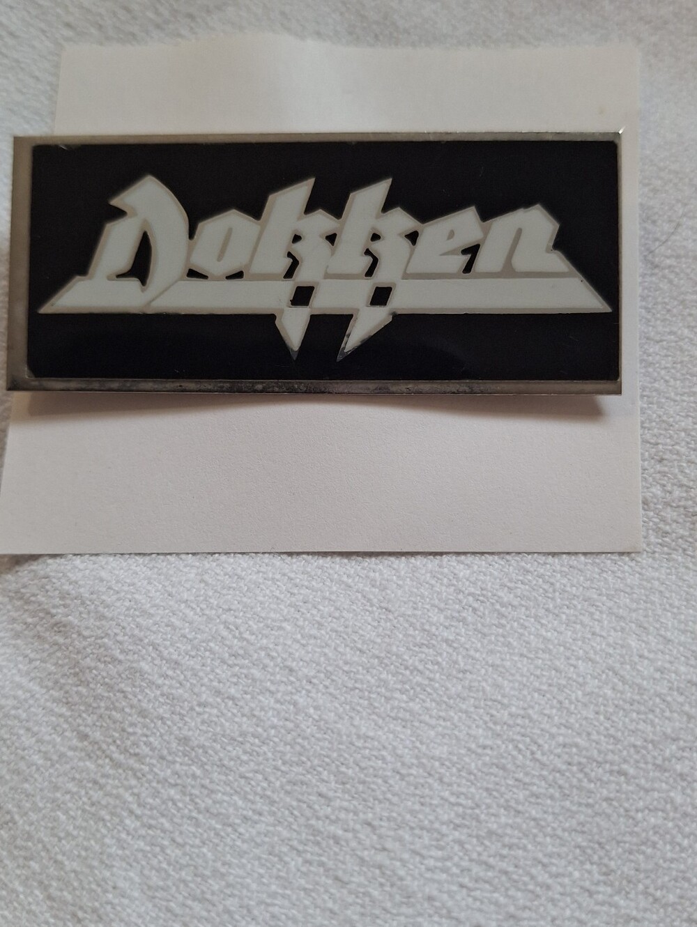 1980s Dokken Push Pin- Lapel Pin- Vintage
